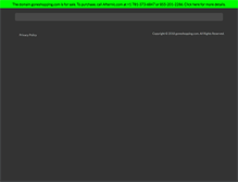 Tablet Screenshot of goneshopping.com